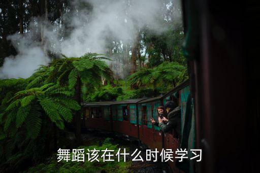 舞蹈该在什么时候学习