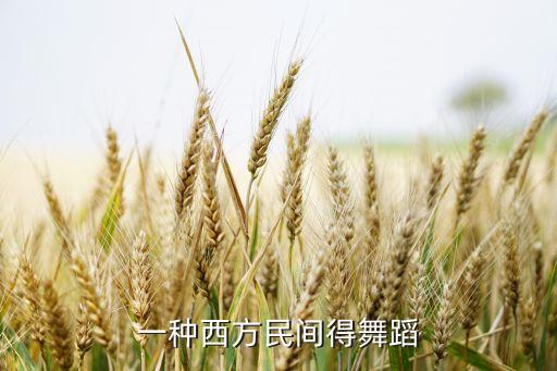一种西方民间得舞蹈