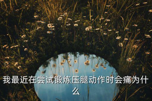 我最近在尝试锻炼压腿动作时会痛为什么