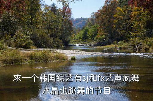 求一个韩国综艺有sj和fx艺声疯舞水晶也跳舞的节目