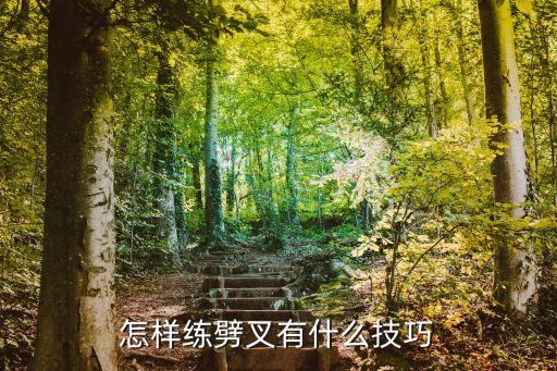 怎样练劈叉有什么技巧