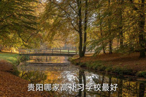 贵阳哪家高补习学校最好