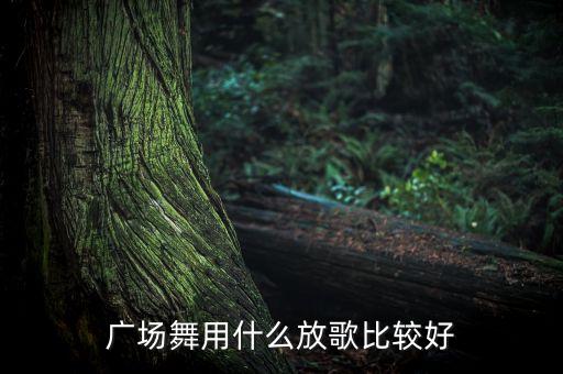 广场舞用什么放歌比较好