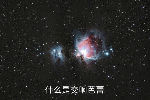 什么是交响芭蕾