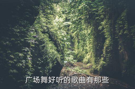 广场舞好听的歌曲有那些
