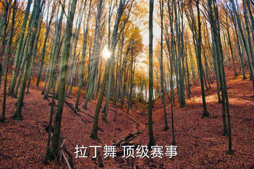 拉丁舞 顶级赛事