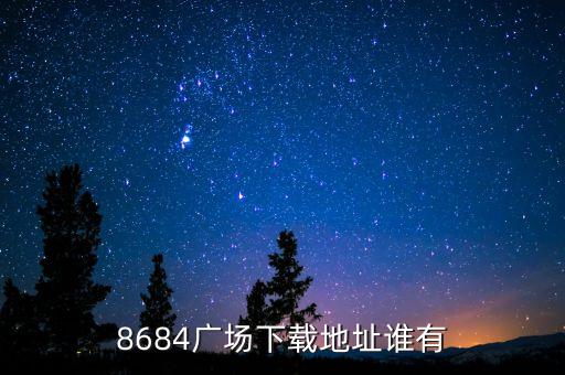 8684广场下载地址谁有