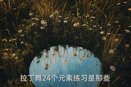 拉丁舞24个元素练习是那些