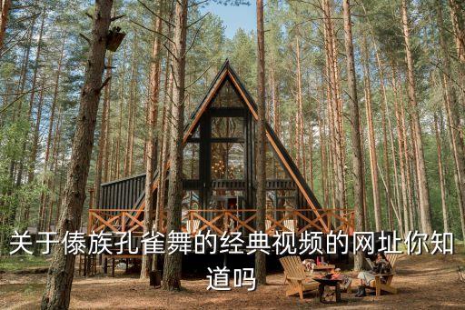 傣族什么孔雀舞蹈视频，傣族孔雀舞