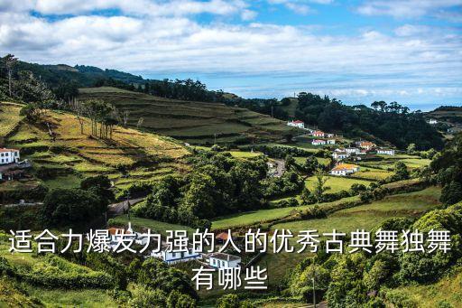 适合力爆发力强的人的优秀古典舞独舞有哪些