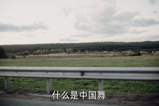 什么是中国舞