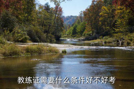 教练证需要什么条件好不好考