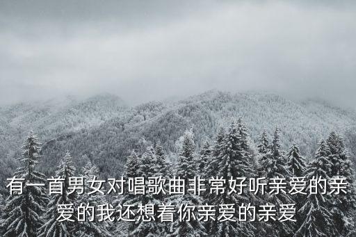 亲爱的亲爱的我还爱着你是什么歌，亲爱的亲爱的我还爱着你是什么歌的歌词