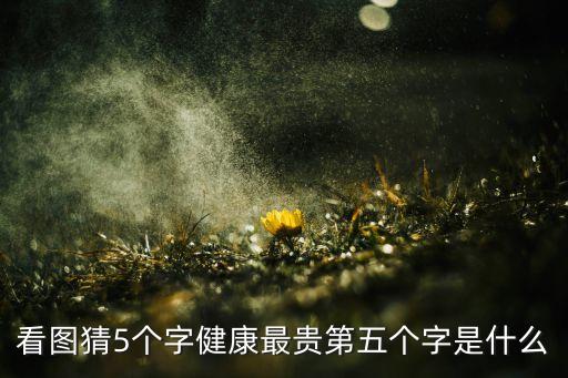 广场舞最贵是健康，五个字最贵健康图案还有一字是