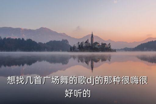 想找几首广场舞的歌dj的那种很嗨很好听的