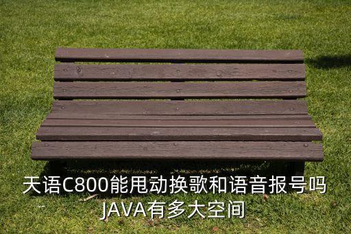 天语C800能甩动换歌和语音报号吗JAVA有多大空间