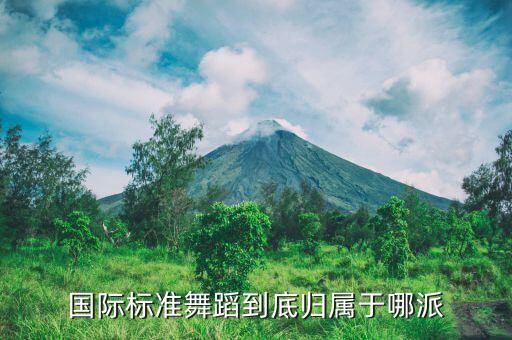 国际标准舞蹈到底归属于哪派