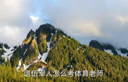 退役士兵考体育老师政策，我在读职高就去当兵退伍后能不能读大学体育专业考体育老师