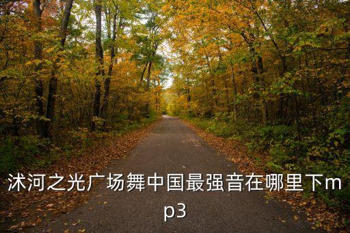 沭河之光广场舞中国最强音在哪里下mp3