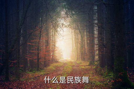 什么是民族舞