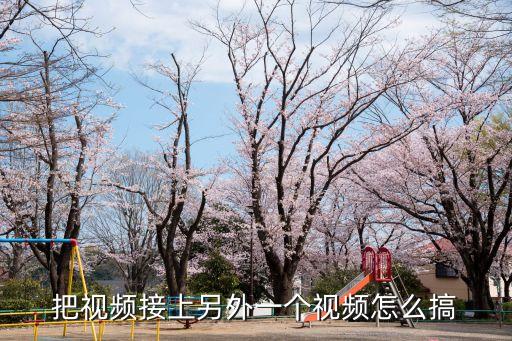 把视频接上另外一个视频怎么搞