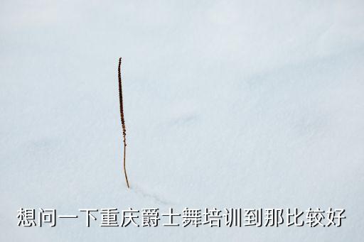 想问一下重庆爵士舞培训到那比较好