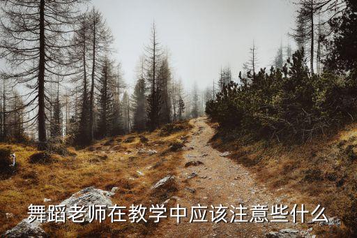 舞蹈教师如何让教学，在舞蹈教学过程中主要的教学方法有哪些