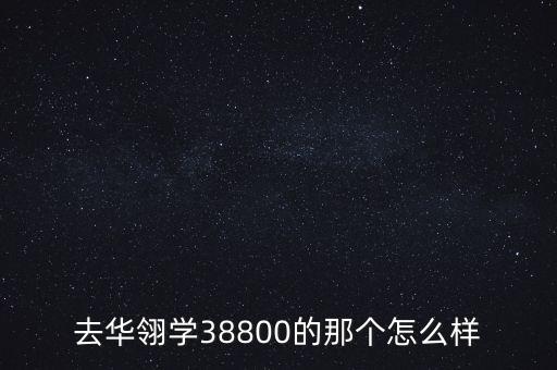 去华翎学38800的那个怎么样