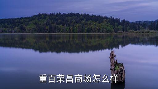 重百荣昌商场怎么样