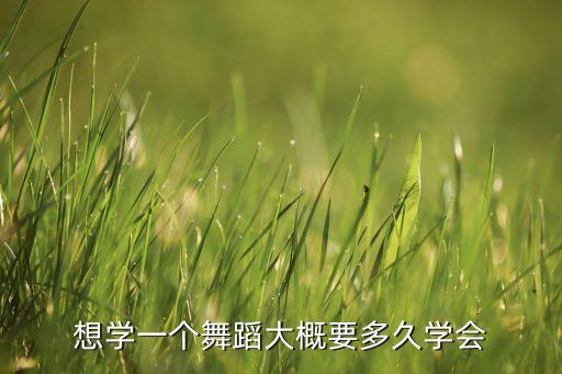 现代舞要学多久，学舞蹈要学多长时间对身体最佳