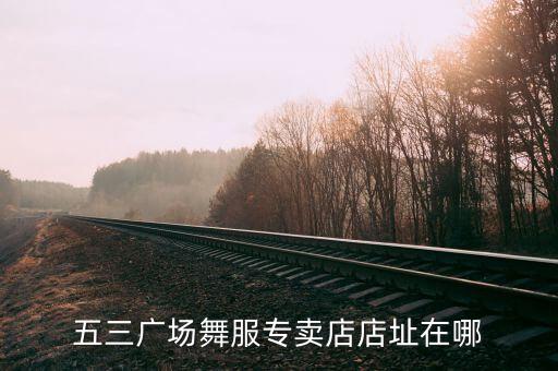五三广场舞服专卖店店址在哪