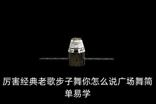 厉害经典老歌步子舞你怎么说广场舞简单易学