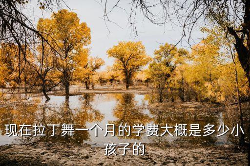 少儿拉丁舞怎么收费，现在拉丁舞一个月的学费大概是多少小孩子的
