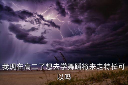 高二去学舞蹈艺体，现在我是高二下学期4月份想学舞蹈参加艺考还来的急吗