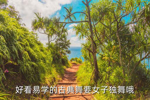 好看易学的古典舞要女子独舞哦