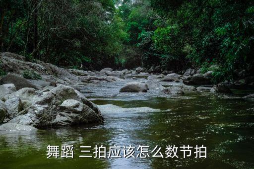 即兴舞蹈 怎么来数节奏，看舞蹈视频如何数拍子