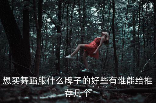 舞蹈品牌有哪些，想买舞蹈服什么牌子的好些有谁能给推荐几个