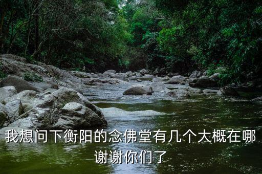 我想问下衡阳的念佛堂有几个大概在哪谢谢你们了