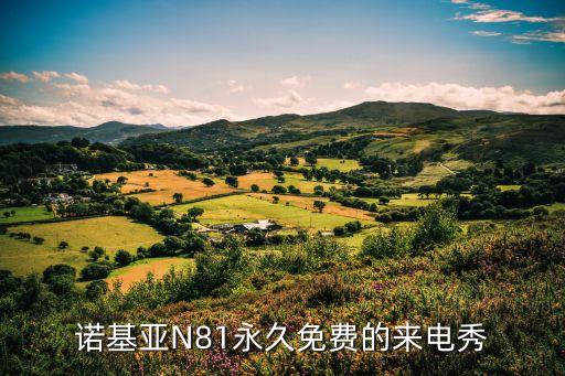诺基亚N81永久免费的来电秀