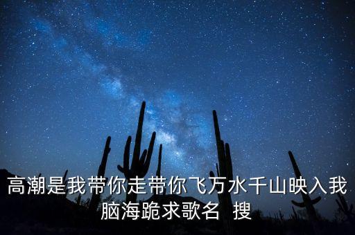 高潮是我带你走带你飞万水千山映入我脑海跪求歌名  搜