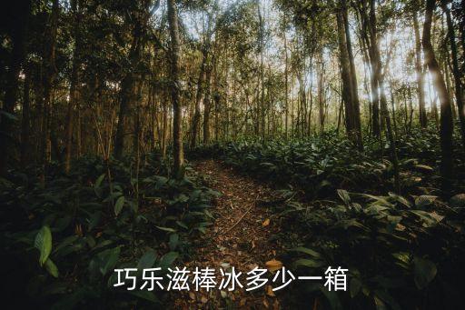 巧乐滋棒冰多少一箱