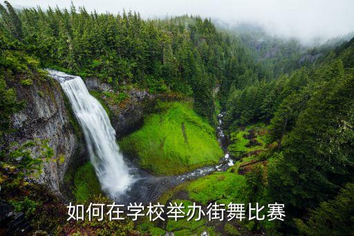 个人怎么举办舞蹈比赛，如何在学校举办街舞比赛