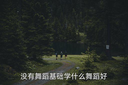没有舞蹈基础学什么舞蹈好