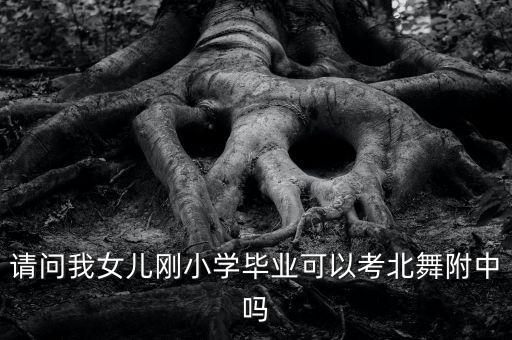北舞附中招生要求，请问我女儿刚小学毕业可以考北舞附中吗