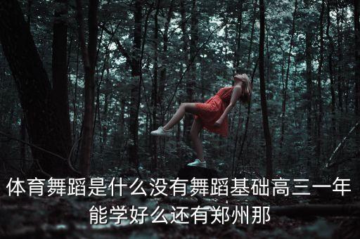 体育舞蹈是什么没有舞蹈基础高三一年能学好么还有郑州那
