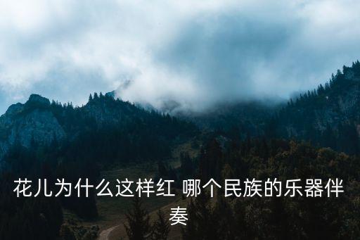 苟婵婵 花儿为什么这样红 伴奏，花儿为什么这样红 哪个民族的乐器伴奏