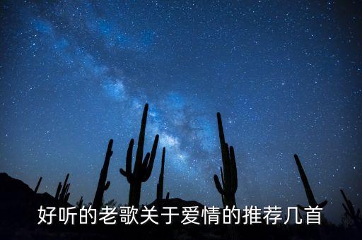 好听的老歌关于爱情的推荐几首