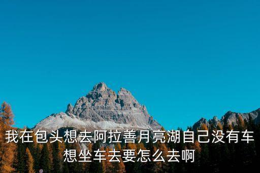 我在包头想去阿拉善月亮湖自己没有车想坐车去要怎么去啊
