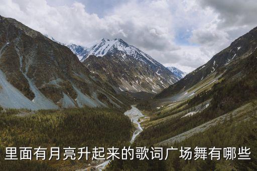 廖弟广场舞月亮女神，里面有月亮升起来的歌词广场舞有哪些