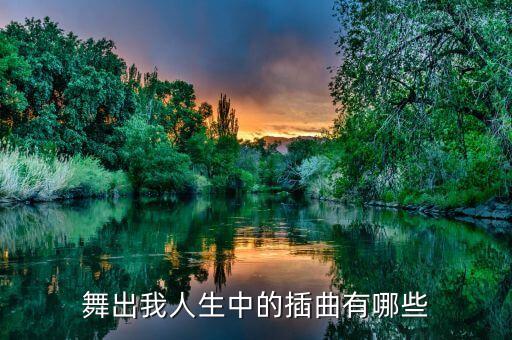 舞出我人生中的插曲有哪些